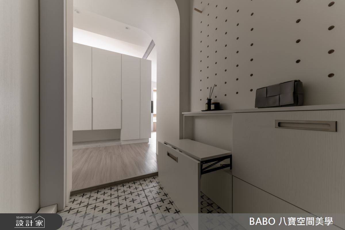 9坪老屋(16~30年)＿日式無印風玄關案例圖片＿八寶空間美學＿八寶_小滿之1