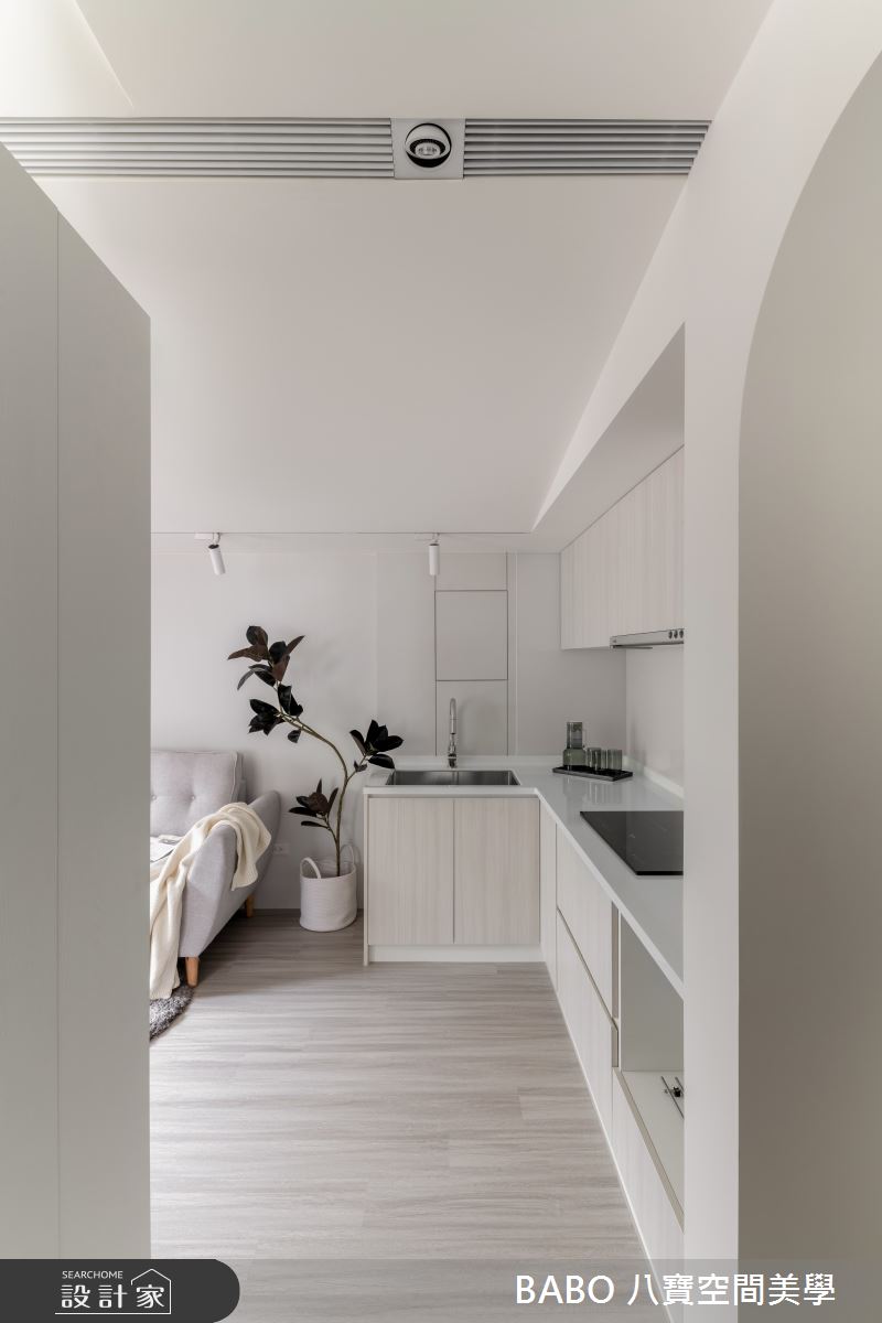 9坪老屋(16~30年)＿日式無印風客廳廚房案例圖片＿八寶空間美學＿八寶_小滿之6