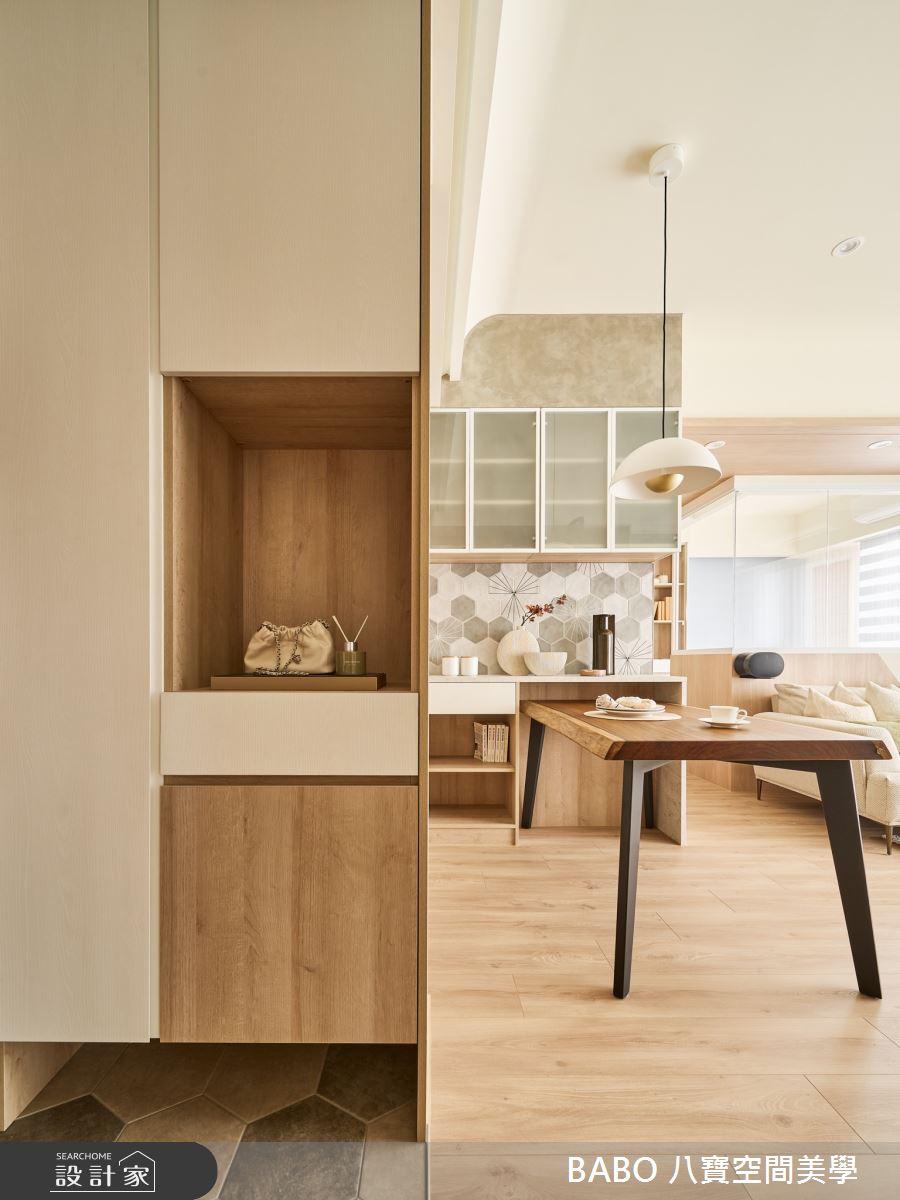15坪新成屋(5年以下)＿北歐風玄關餐廳案例圖片＿八寶空間美學＿八寶_熙曜之3