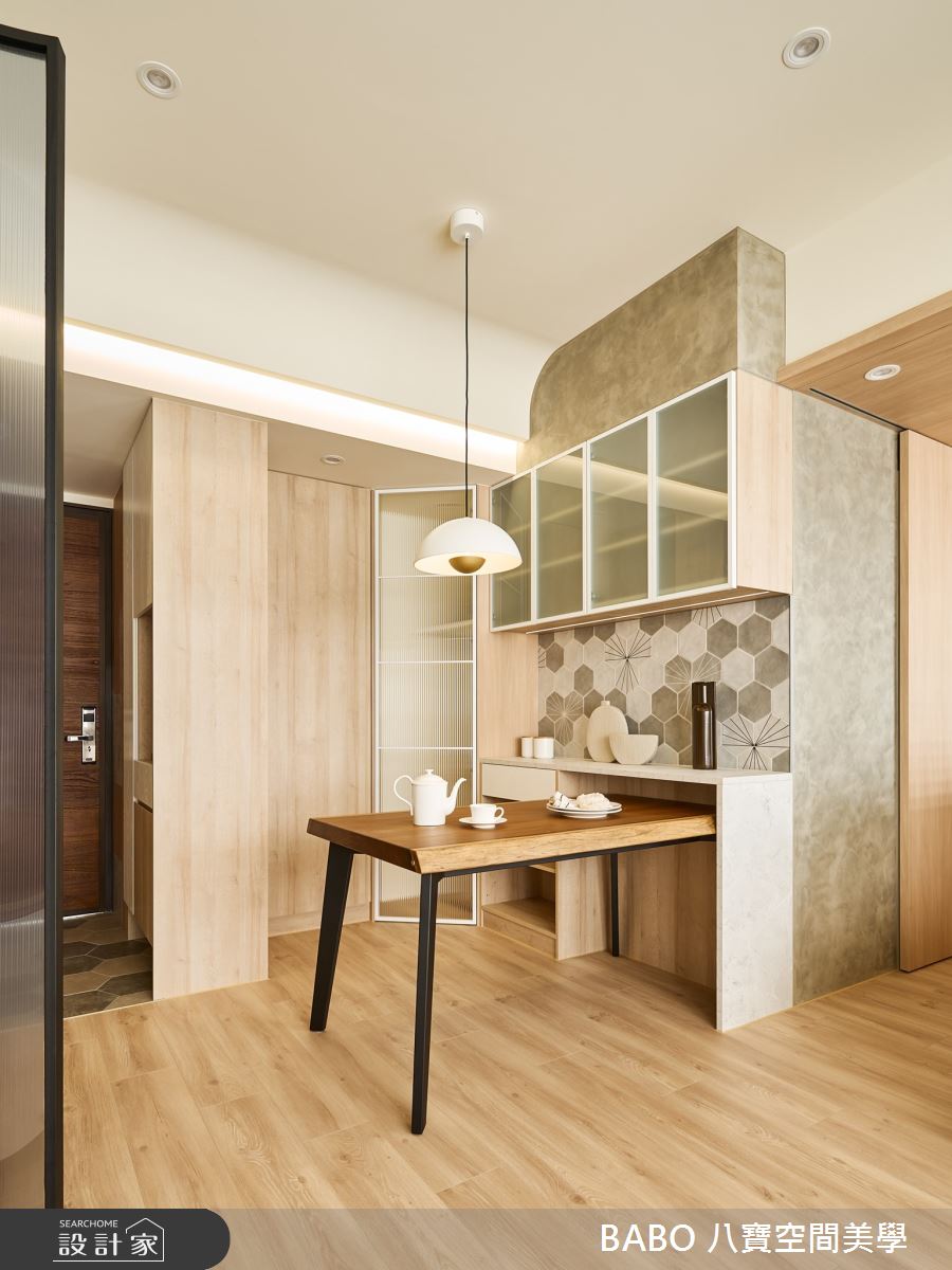 15坪新成屋(5年以下)＿北歐風玄關餐廳案例圖片＿八寶空間美學＿八寶_熙曜之4