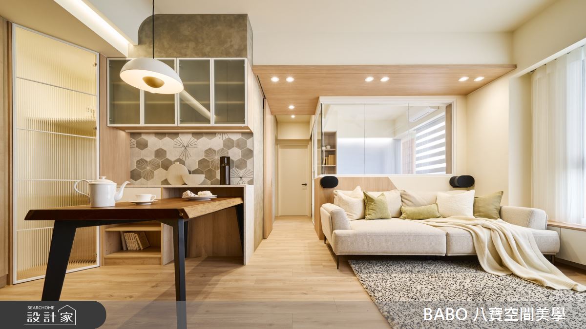 15坪新成屋(5年以下)＿北歐風客廳餐廳案例圖片＿八寶空間美學＿八寶_熙曜之7