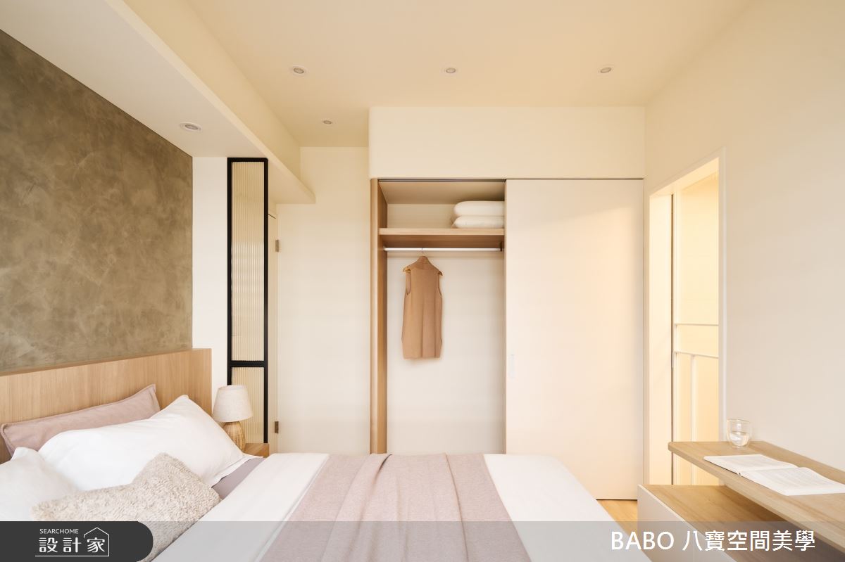 15坪新成屋(5年以下)＿北歐風臥室案例圖片＿八寶空間美學＿八寶_熙曜之14