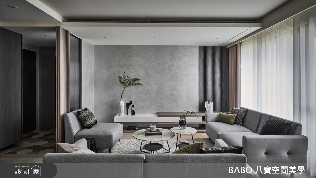 30坪中古屋(5~15年)＿現代風客廳案例圖片＿八寶空間美學＿八寶_星稀之1