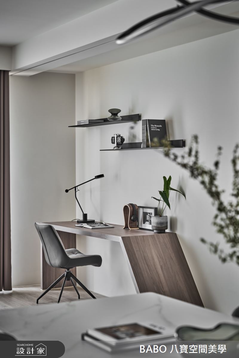 30坪中古屋(5~15年)＿現代風餐廳書房工作區案例圖片＿八寶空間美學＿八寶_星稀之12