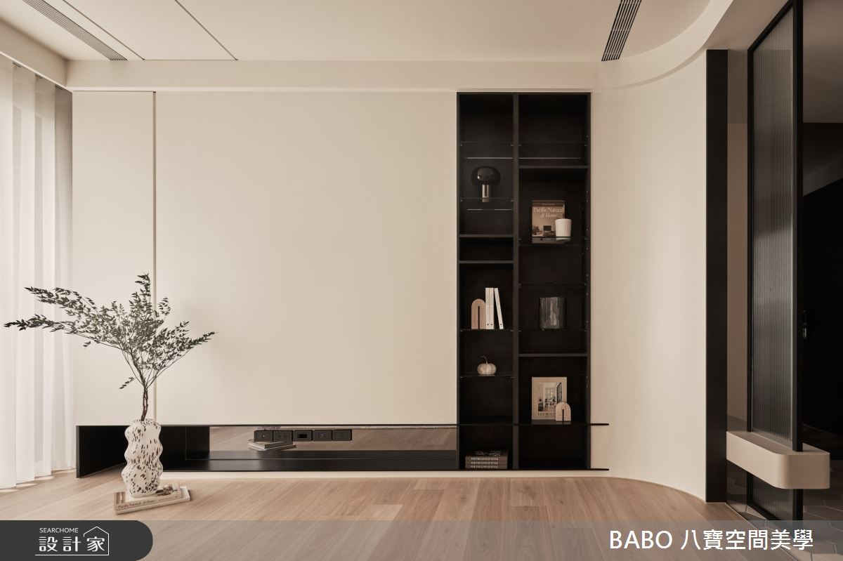 22坪中古屋(5~15年)＿現代風客廳案例圖片＿八寶空間美學＿八寶_月明之7
