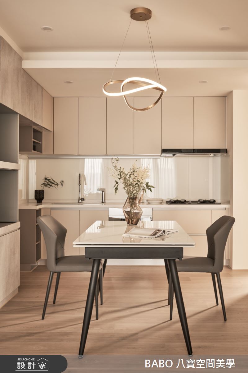 22坪中古屋(5~15年)＿現代風餐廳廚房案例圖片＿八寶空間美學＿八寶_月明之10