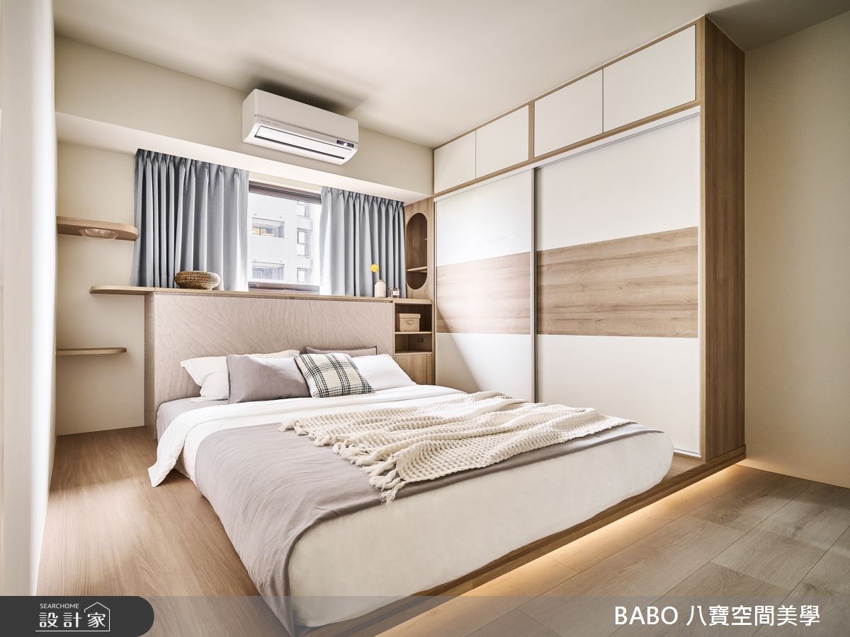 新成屋(5年以下)＿日式無印風臥室案例圖片＿八寶空間美學＿八寶_HUROO之16