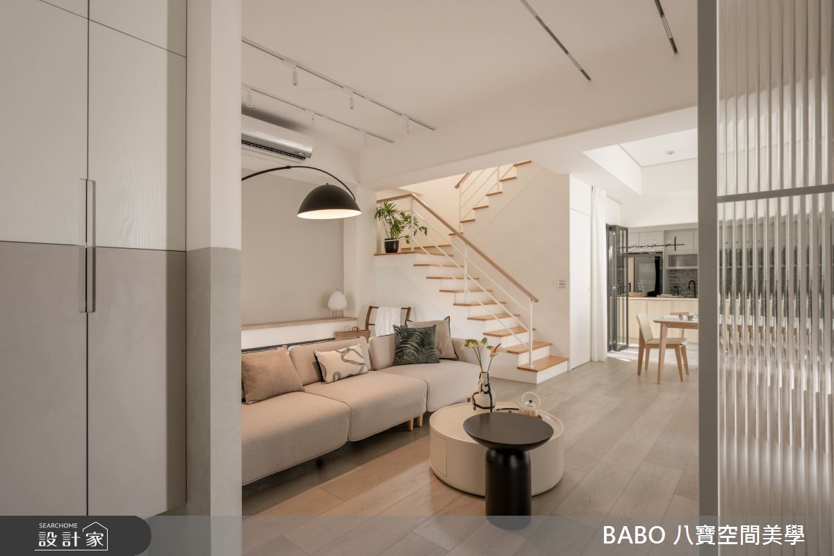 新成屋(5年以下)＿簡約風客廳餐廳廚房樓梯案例圖片＿八寶空間美學＿八寶_禾院之4