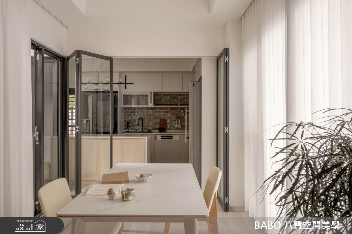 新成屋(5年以下)＿簡約風餐廳廚房中島案例圖片＿八寶空間美學＿八寶_禾院之15