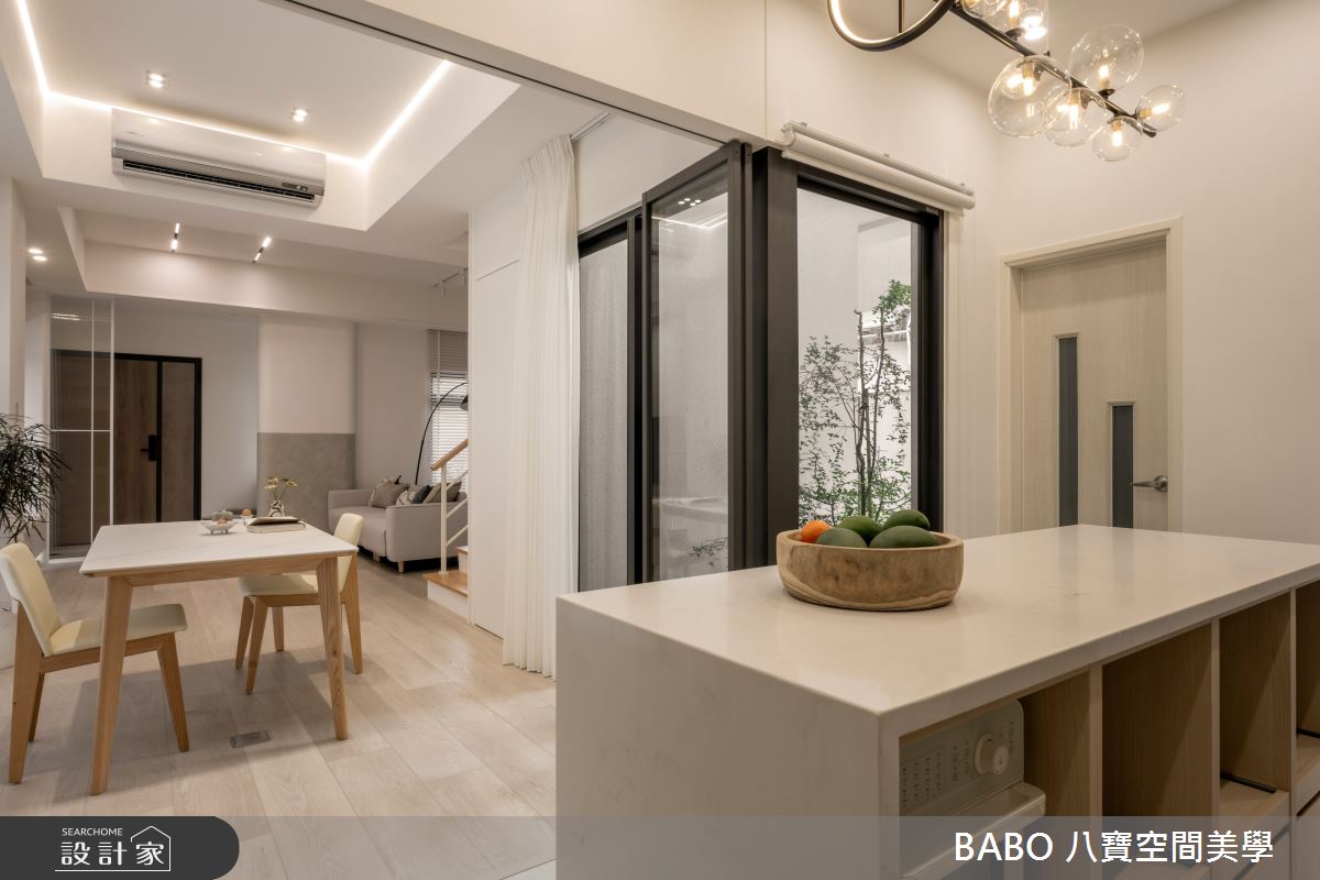 新成屋(5年以下)＿簡約風餐廳中島案例圖片＿八寶空間美學＿八寶_禾院之19