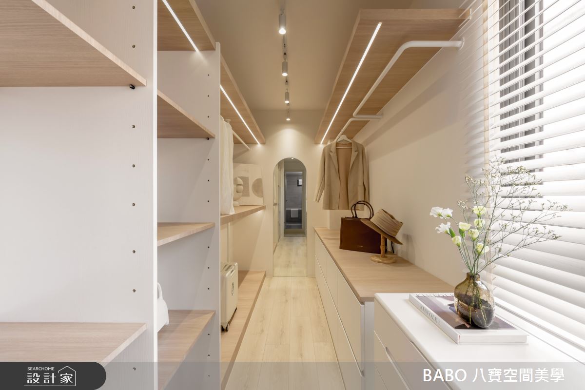 新成屋(5年以下)＿簡約風更衣間案例圖片＿八寶空間美學＿八寶_禾院之25