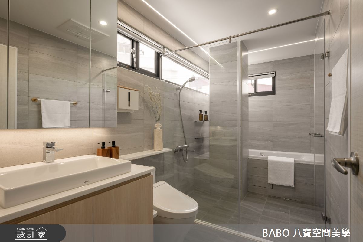 新成屋(5年以下)＿簡約風浴室案例圖片＿八寶空間美學＿八寶_禾院之27