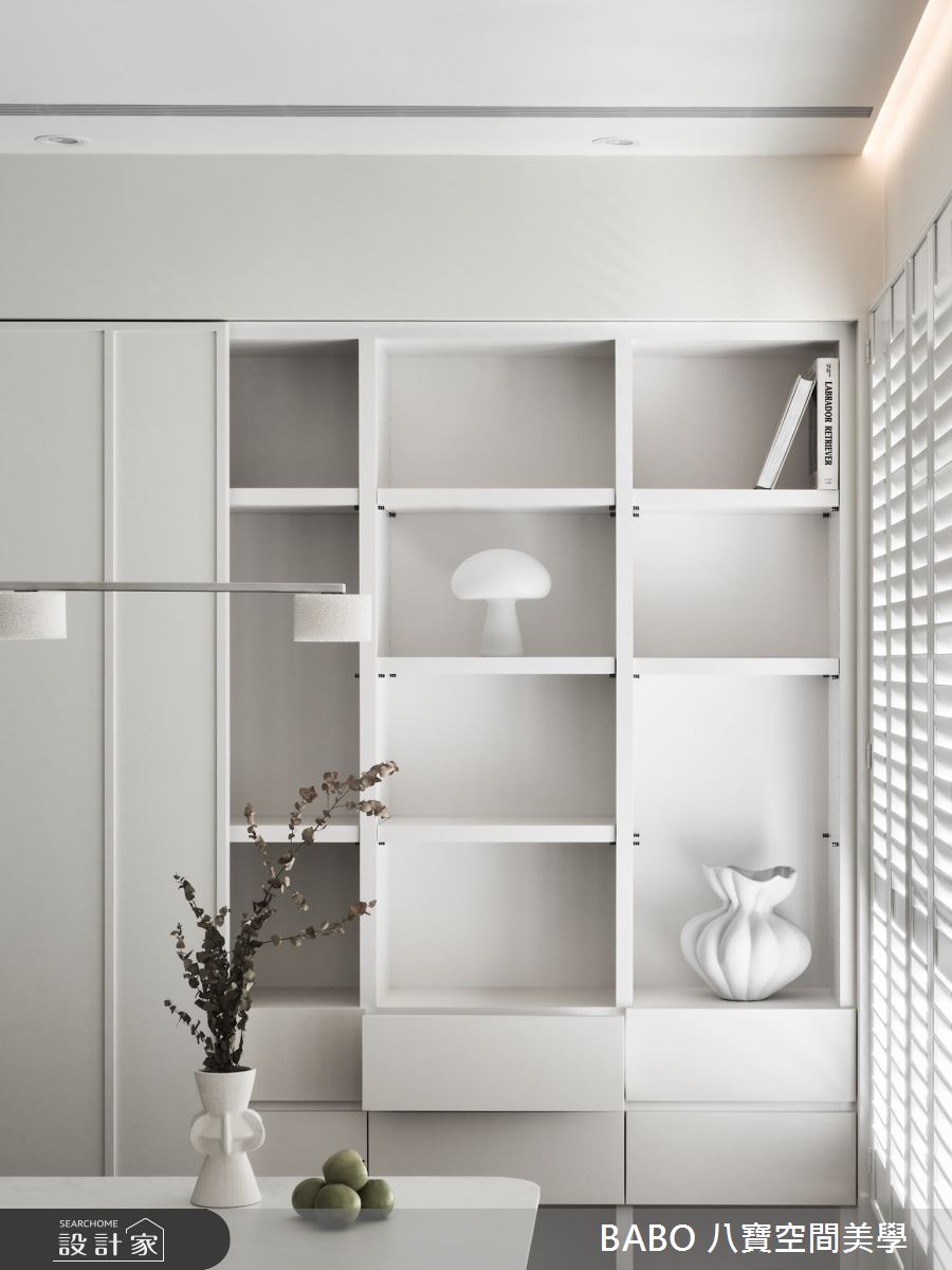 32坪新成屋(5年以下)＿簡約風餐廳案例圖片＿八寶空間美學＿八寶_一抹，白之7