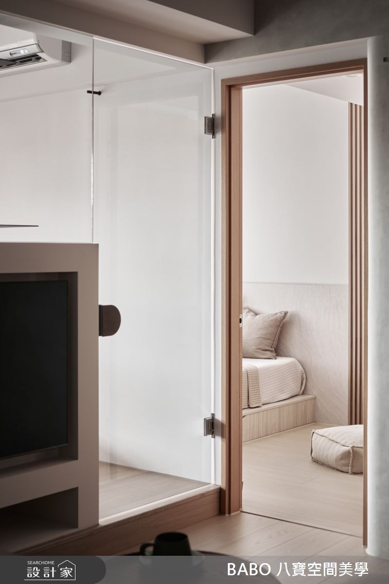 12坪新成屋(5年以下)＿日式無印風客廳案例圖片＿八寶空間美學＿八寶_無聲逸境之3