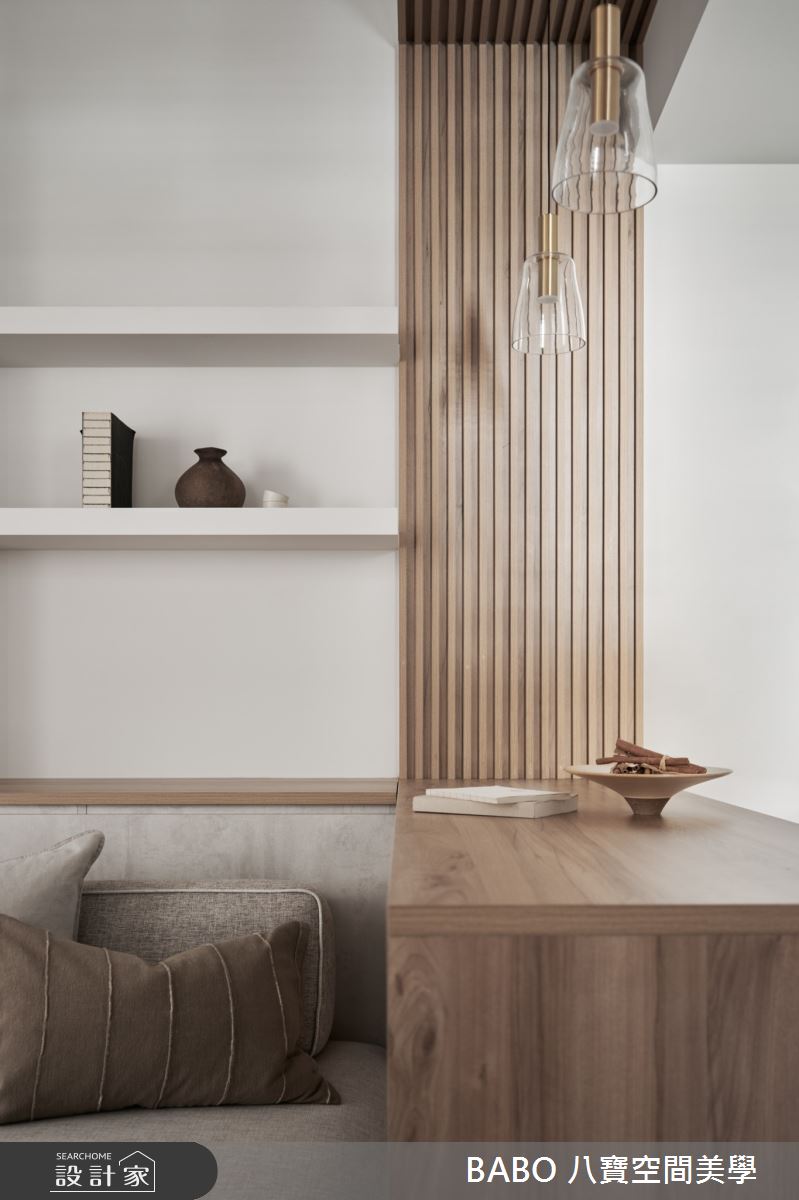 12坪新成屋(5年以下)＿日式無印風客廳餐廳案例圖片＿八寶空間美學＿八寶_無聲逸境之7