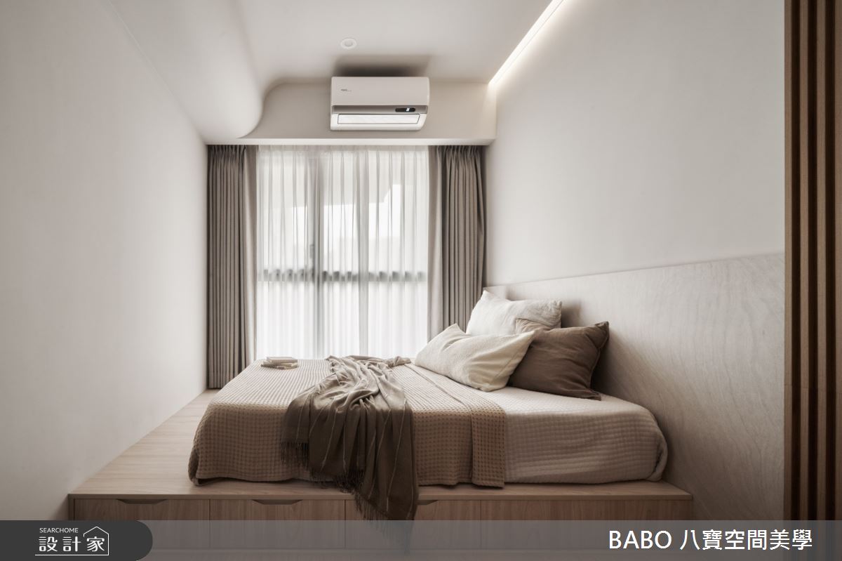 12坪新成屋(5年以下)＿日式無印風臥室案例圖片＿八寶空間美學＿八寶_無聲逸境之15