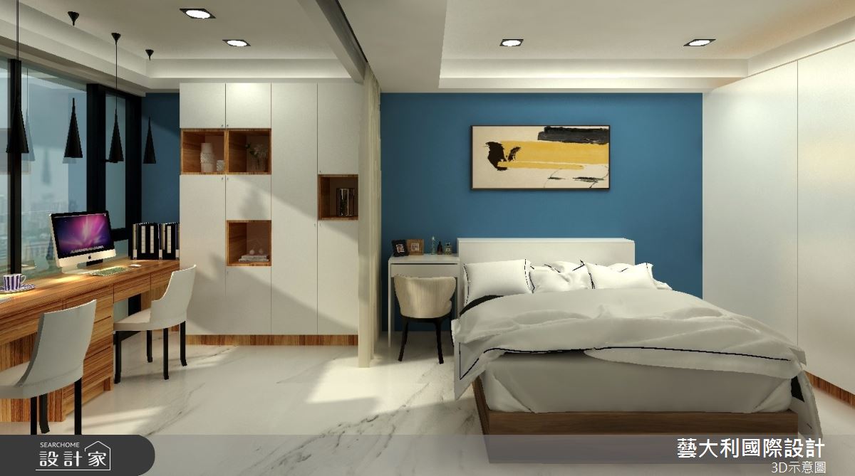 20坪＿現代風臥室案例圖片＿藝大利國際設計＿藝大利_10之9