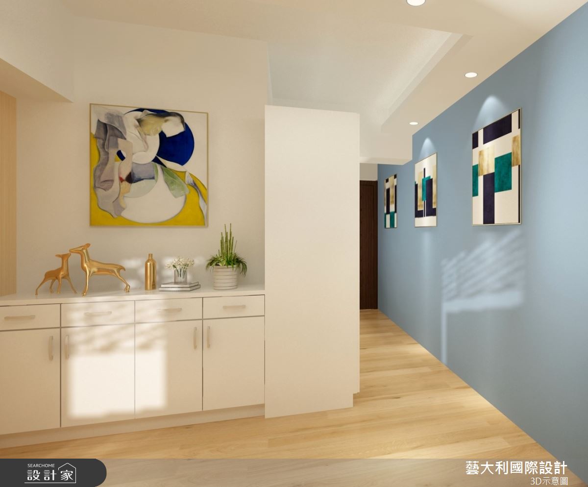 20坪預售屋＿現代風玄關案例圖片＿藝大利國際設計＿藝大利_11之2