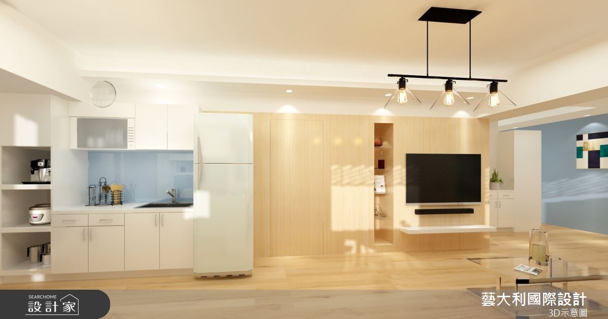 20坪預售屋＿現代風客廳案例圖片＿藝大利國際設計＿藝大利_11之8