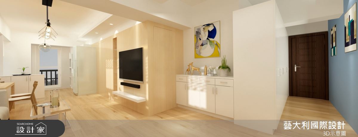 20坪預售屋＿現代風玄關案例圖片＿藝大利國際設計＿藝大利_11之7