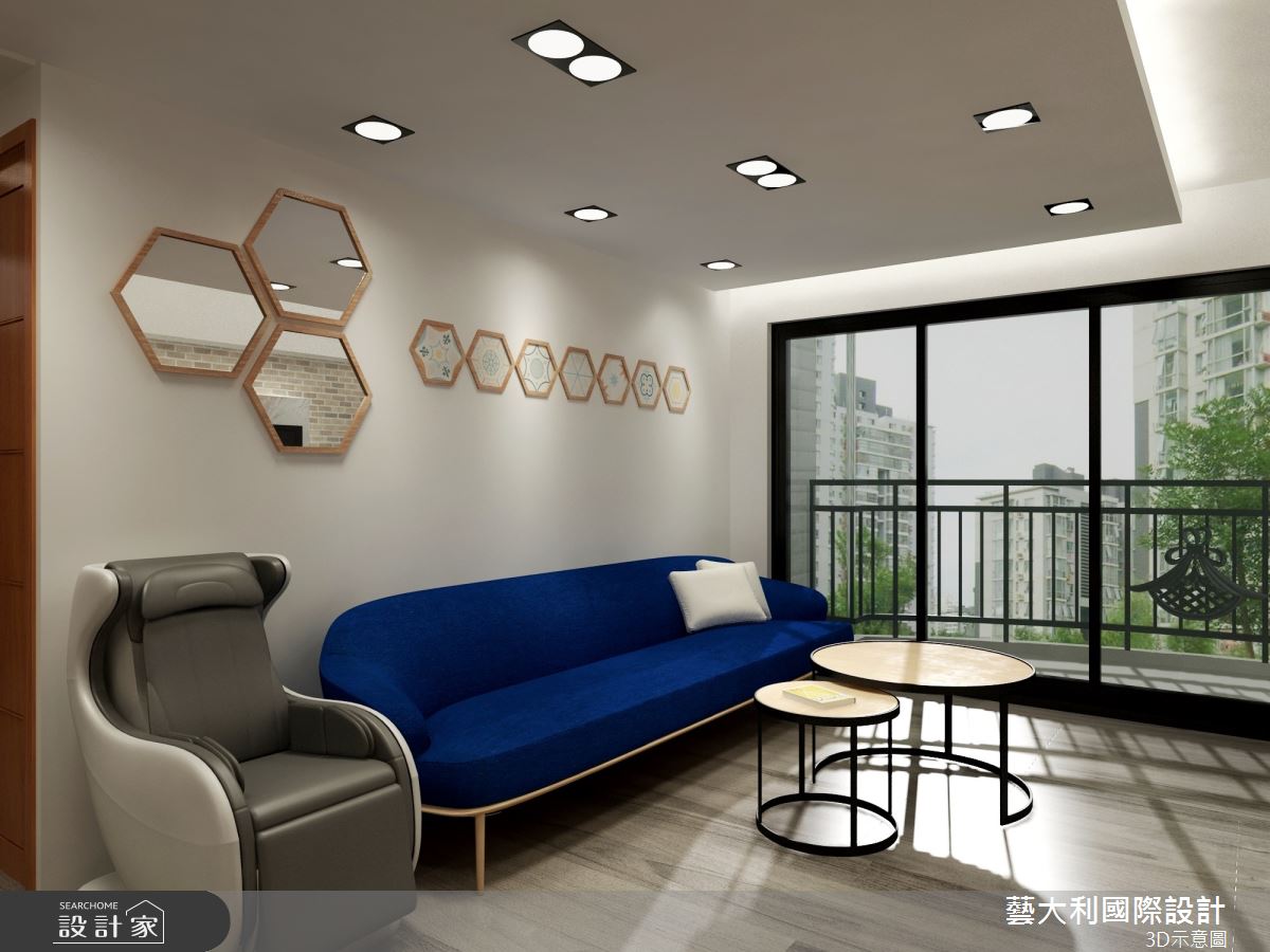 30坪老屋(16~30年)＿現代風客廳案例圖片＿藝大利國際設計＿藝大利_12之9