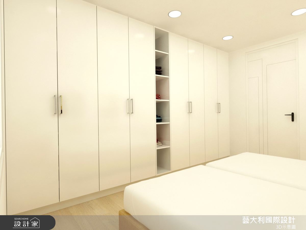 60坪老屋(31~40年)＿現代風臥室案例圖片＿藝大利國際設計＿藝大利_20之18