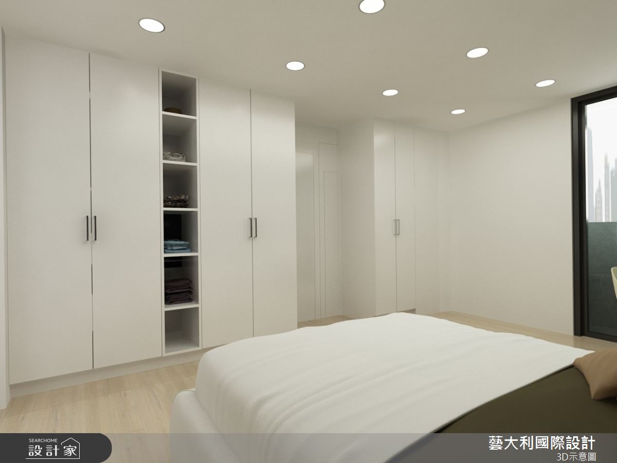60坪老屋(31~40年)＿現代風臥室案例圖片＿藝大利國際設計＿藝大利_20之22