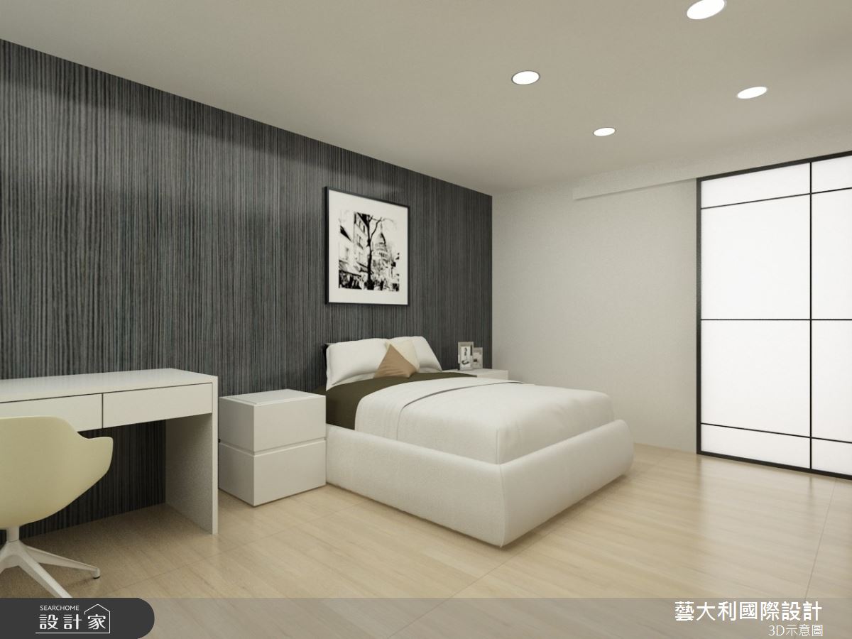 60坪老屋(31~40年)＿現代風臥室案例圖片＿藝大利國際設計＿藝大利_20之21