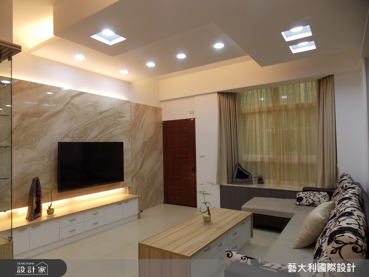 45坪新成屋(5年以下)＿現代風客廳案例圖片＿藝大利國際設計＿藝大利_25之1