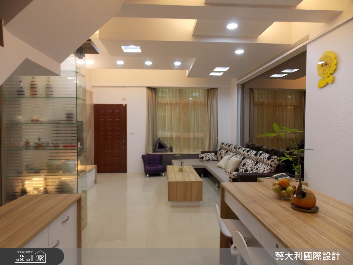 45坪新成屋(5年以下)＿現代風客廳餐廳案例圖片＿藝大利國際設計＿藝大利_25之10