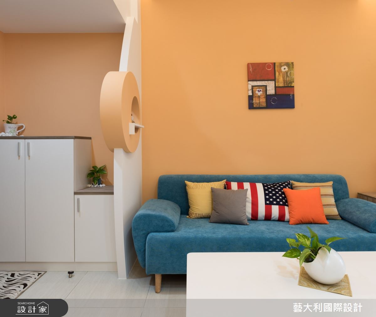 16坪預售屋＿現代風客廳案例圖片＿藝大利國際設計＿藝大利_26之2