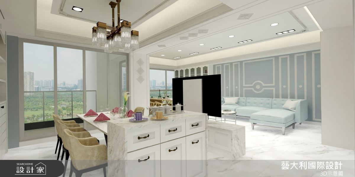 40坪預售屋＿新古典餐廳案例圖片＿藝大利國際設計＿藝大利_28之11