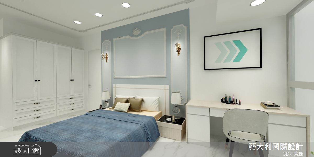 40坪預售屋＿新古典臥室案例圖片＿藝大利國際設計＿藝大利_28之14