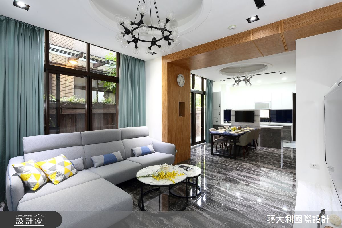 88坪新成屋(5年以下)＿現代風客廳案例圖片＿藝大利國際設計＿藝大利_29之3