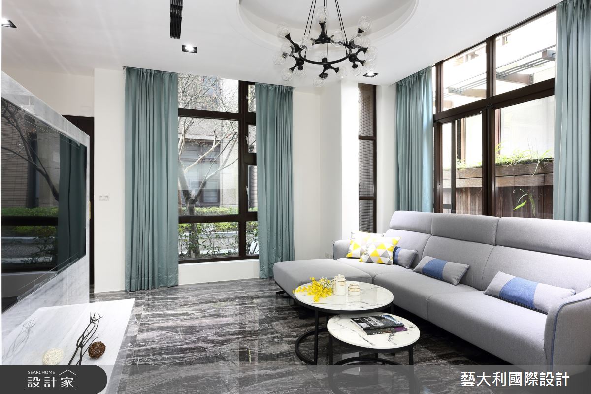 88坪新成屋(5年以下)＿現代風客廳案例圖片＿藝大利國際設計＿藝大利_29之6