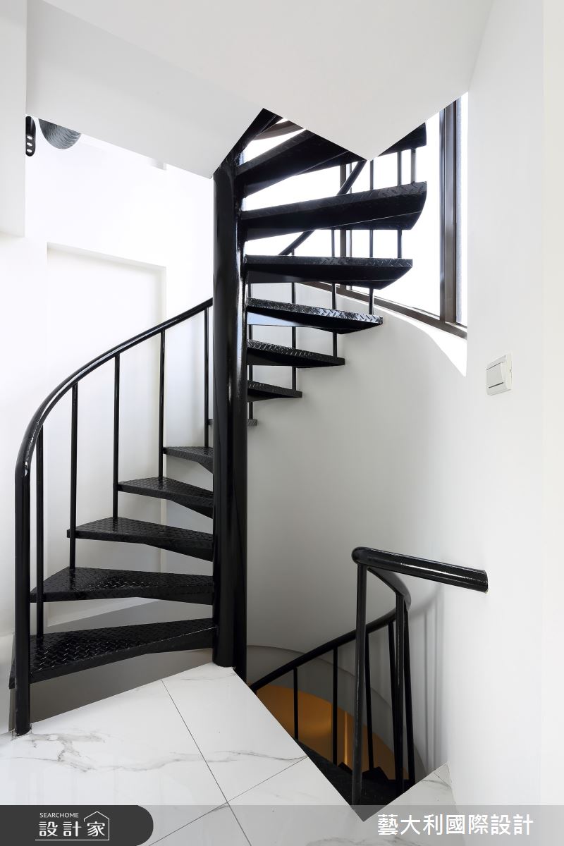 88坪新成屋(5年以下)＿現代風樓梯案例圖片＿藝大利國際設計＿藝大利_29之42