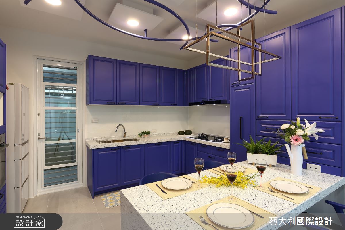26坪老屋(31~40年)＿現代風餐廳廚房案例圖片＿藝大利國際設計＿藝大利_30之15