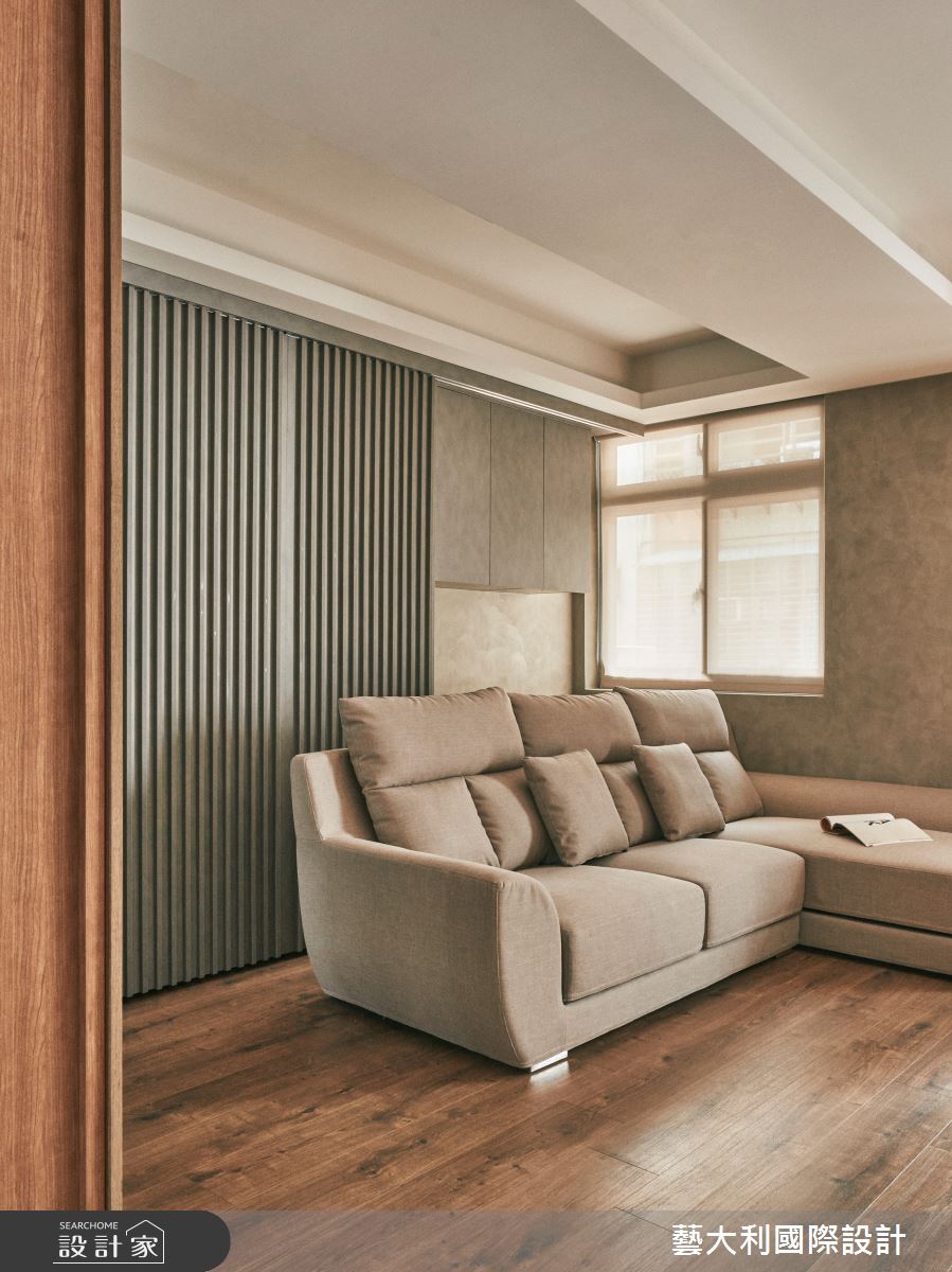 26坪老屋(31~40年)＿現代簡約風客廳案例圖片＿藝大利國際設計＿藝大利_31之6