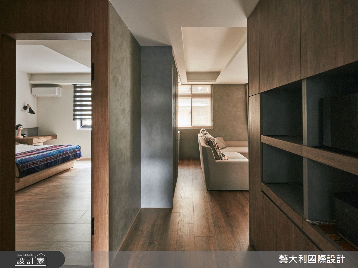 26坪老屋(31~40年)＿現代簡約風走廊案例圖片＿藝大利國際設計＿藝大利_31之13
