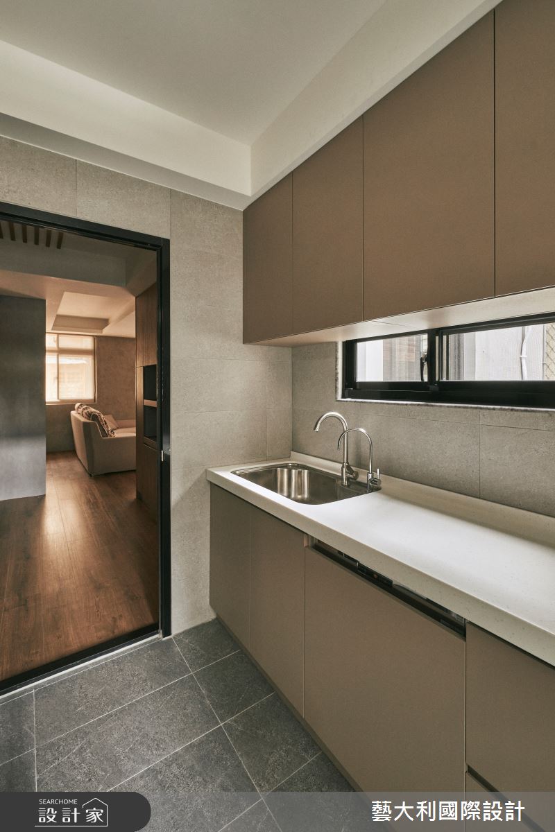 26坪老屋(31~40年)＿現代簡約風廚房案例圖片＿藝大利國際設計＿藝大利_31之12