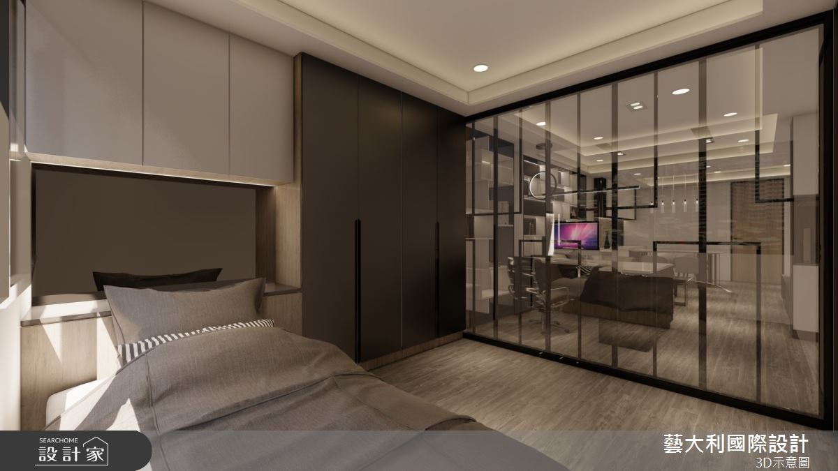 24坪老屋(41~50年)＿奢華風臥室案例圖片＿藝大利國際設計＿藝大利_33之11