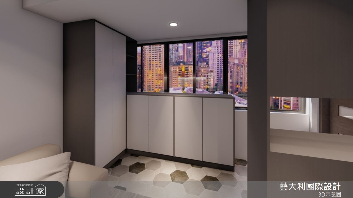 25坪老屋(31~40年)＿現代風玄關案例圖片＿藝大利國際設計＿藝大利_34之3