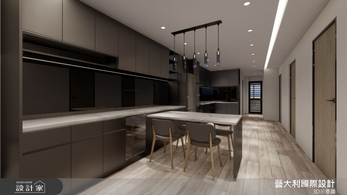 25坪老屋(41~50年)＿現代風餐廳案例圖片＿藝大利國際設計＿藝大利_37之5