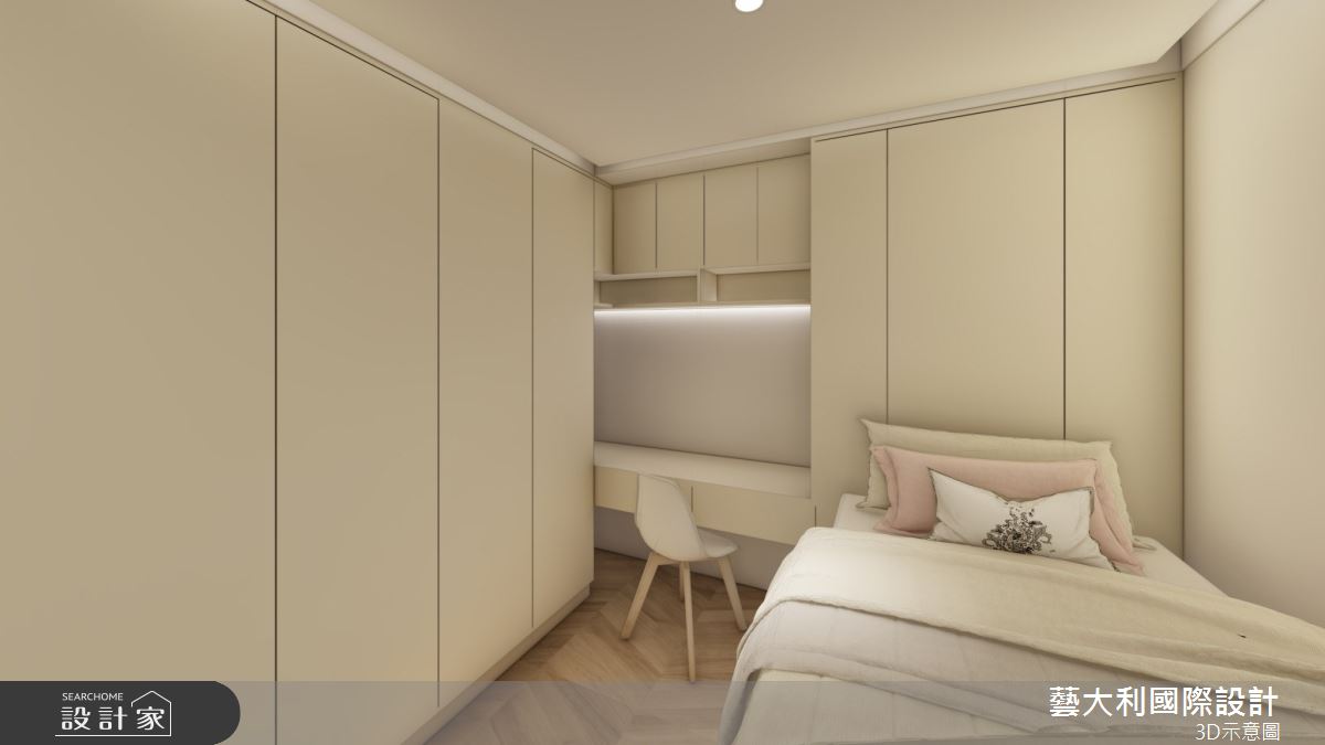25坪老屋(41~50年)＿現代風客房案例圖片＿藝大利國際設計＿藝大利_37之12