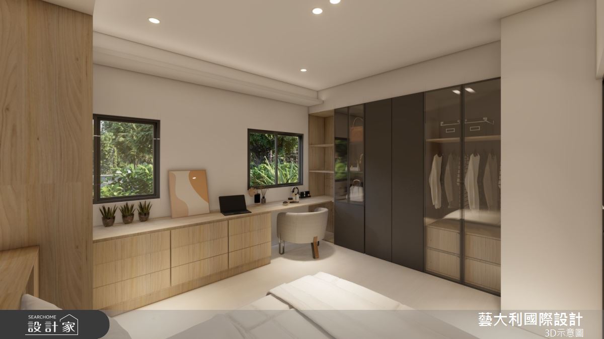 30坪老屋(41~50年)＿現代風臥室案例圖片＿藝大利國際設計＿藝大利_40之10