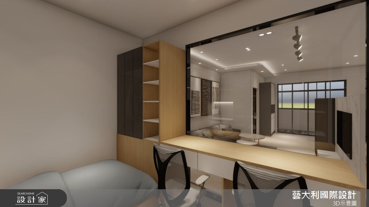 36坪老屋(41~50年)＿現代風客房案例圖片＿藝大利國際設計＿藝大利_41之10