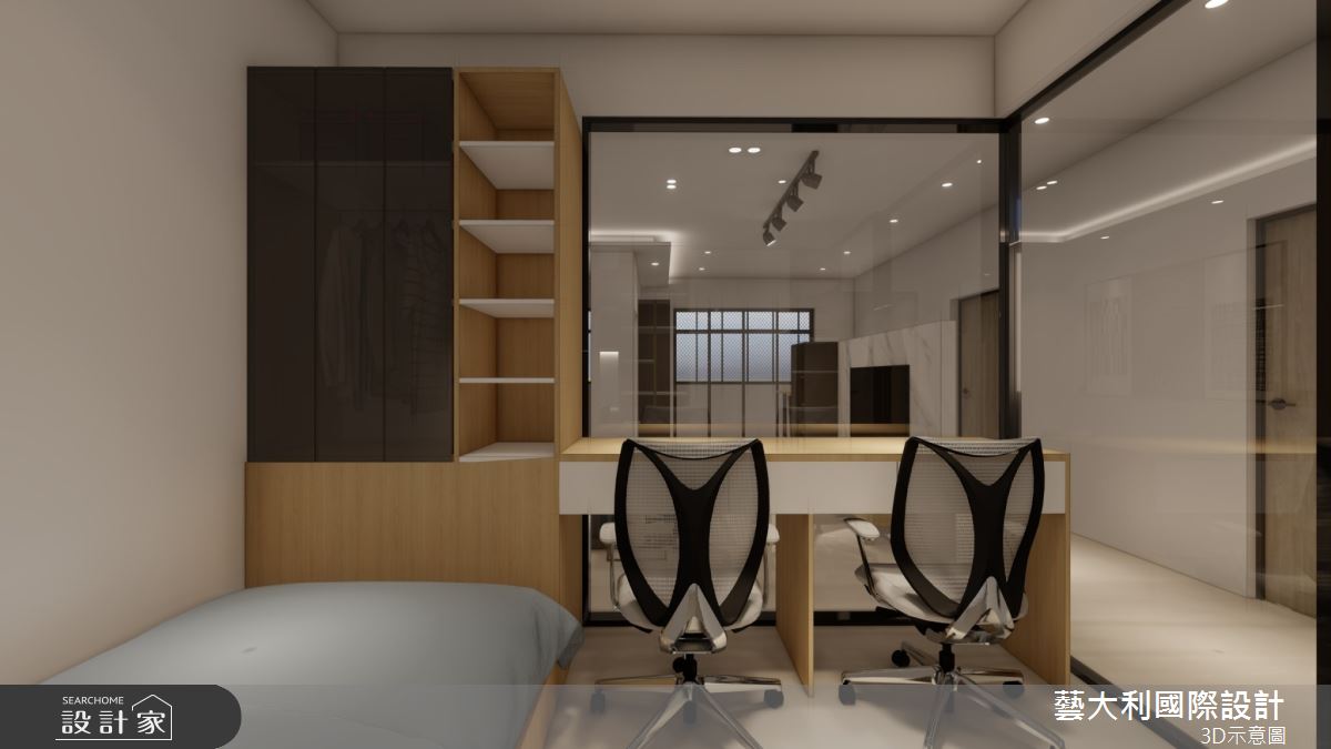 36坪老屋(41~50年)＿現代風客房案例圖片＿藝大利國際設計＿藝大利_41之11