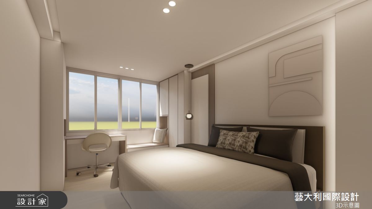 36坪老屋(41~50年)＿現代風臥室案例圖片＿藝大利國際設計＿藝大利_41之14