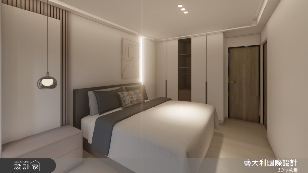 36坪老屋(41~50年)＿現代風臥室案例圖片＿藝大利國際設計＿藝大利_41之16