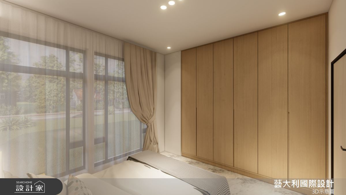 36坪老屋(31~40年)＿飯店風臥室案例圖片＿藝大利國際設計＿藝大利_42之20